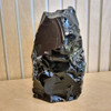 Obsidiana Negra Bruta - Base Serrada 1