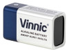Bateria Alcalina Vinnic Alkaline 9 Volts Pila 1500mah. 0