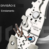 Alicate Multifuncional Descascador Corta Fio 22 Funções. 2