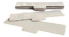 Base Rectangular Con Pestaña 3x12cm Blanco X 80 Unidades 4
