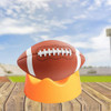 Suporte De Bola Expositor Durável Portátil Futebol Laranja 6