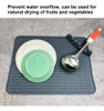 Tapete De Secagem De Pratos De Silicone Food Grade 5