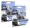 Kit X2 Lámparas H11 Philips White Vision Ultra 12v 55w + W5w 0