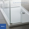 Plato Ducha Receptaculo Large 100 X 70 Baden Acrilico Blanco 2