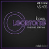Cuerdas Cleartone Para Bajo Nickel Plated 45-105 0