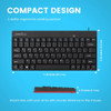 Mini Teclado Cableado Perixx 422 Usb Tipo C Español - -sdsh 2
