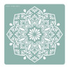 Stencil Decorativo Mandala Thane 20x20 0