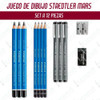 Juego De Dibujo Staedtler Estuche Con 12 Piezas Microcentro 1