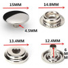 Pinza Presión Botón Snap  , Coloca Broches .- Cimarron.u 2