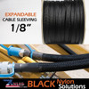Cubierta De 3 Pies Trenzada Extensible Cable Envolver Flex T 1