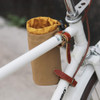 Soporte Para Botella Para Bicicleta De Cuero  Marron 4