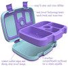 Fiambrera Para Niños Estilo Bento De 5 Compartimentos 2