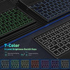 Doohowcase Funda Con Teclado Bluetooth Touch Para 2