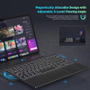Doohowcase Funda Con Teclado Bluetooth Touch Para 5