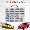 Estuche Organizador Hot Wheels 24 Compartimentos Ews 3