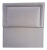 Respaldo Liso Con Tachas  D/pie Queen Pana Anti Manchas. 4
