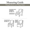 Surefit Stretch Jacquard Damask T-cushion Chair Funda De Dos 2