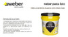 Weber Adhesivo Pasta Listo Ceramica Sobre Yeso 2