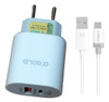 Carregador Agold Turbo Tipo C Branco 9100mah. 0
