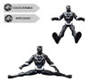 Juguete Muñeco Pantera Negra Articulado Marvel Superheroe 2
