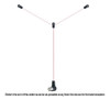 Ancable - Antena Fm Para Receptor Estereo De Interior, Kit U 1