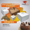 Cajas Para Tortas Altas Grandes 30x30x15 Pack X 100 C/manija 4