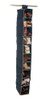 Organizador De Tela Colgante 10 Estantes Azul 15x30x127 Cm 2