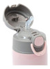 Copo Térmico Inox C/ Canudo Gumy 400ml - Rosa - Buba 3