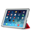 Black Flip Cuero Folio Stand Caso Smart Cubrir Para Apple Ip 1