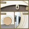 Ironsmithn Espejo De Pared Montado Espejos Decorativos Redo 1