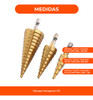 Set Juego Mechas Brocas Escalonadas 2
