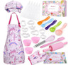 Anpro Complete Kids Cooking And Baking Set - 27 Pc Incluye D 0