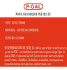 Perfil Pgu Galvanizado 100x30x1.25 Tira X 6mts P-gal 7