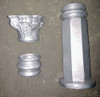 Kit Accesorios Columna Para Caño 4 Pulgadas 1