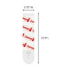 Command Refill Strips, Medium, White, 9-strips 2