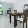 Mesa De Cocina Comedor 1.20 X 0.70 Lmr 120. Tapa Y Patas Mel 3