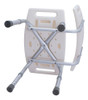 Silla De Ducha Y Baño De Aluminio  Ortopedica Regulable 1