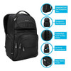 Leyenda Del Targus Iq Mochila Para Portátil  16 Negro Talla 4