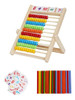 Juego  Ábaco En Madera Aprendizaje Didáctico Colorido 1
