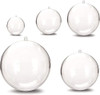 Bolas De Acrilico Rellenables Transparente 5 Tamaños Pack 25 0