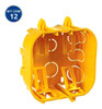 Kit 12 Caixa De Luz Embutir 4x4 Pvc Drywall Tramontina 1
