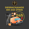 Kit Com 10 Firmas 22 Mm Branco E Vermelho Murano Guias 5