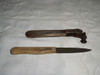 Antigua Cuchilla Cuchillo Forelle Mertens Y Abrelatas Sieger 6