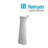 Columna Para Lavatorio De Baño Andina Ferrum Blanca 0
