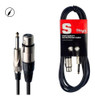 Cable Canon Plug Stagg 6 Metros Xlr  + Envio 2