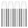 Munfix 100 Vasos De Plástico Plateado De 12 Onzas, 6 Munfix 100 Vasos De Plástico Plateado De 12 Onzas, 6