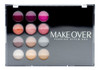 Makeover Set Maquillaje Sombras Labiales Jes-358 6c 1
