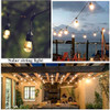 Sunthin 48ft Solar String Light Outdoor, Usb Recargable Pati 4