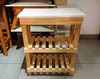 Mesa Arrime Auxiliar 70x30  - 2 Estantes, Llevala En 48 Hs!! 3