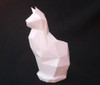 Maceta Low Poly Gato Modelo Grande Para Suculenta 1